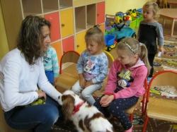 Dogoterapia - zabawy z Abi