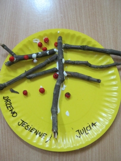 Żabki - Jesienne drzewa