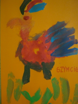 Żabki - Palczasty-jesienny kogucik