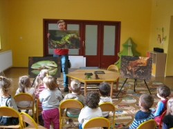 Pokaz płazów, pana Krzysia...