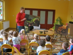 Pokaz płazów, pana Krzysia...