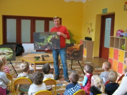 Pokaz płazów, pana Krzysia...