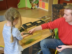 Pokaz płazów, pana Krzysia...