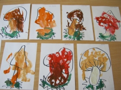 Biedronki i Misie - Grzyby